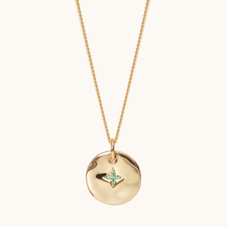 May Birthstone Necklace